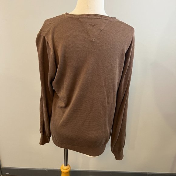 CODE Brown‎ V Neck Sweater (S) - Picture 5 of 8